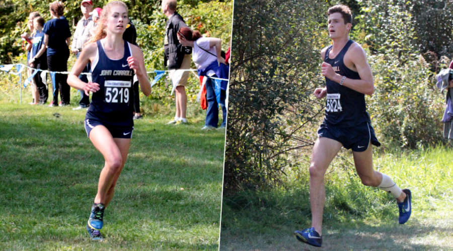 Freshmen Cameron Bujaucius and Ian Pierson led the way with impressive outings at the All-Ohio Championships in Norton.