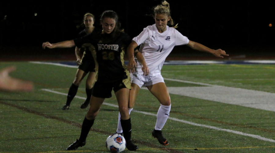 The JCU women’s soccer team left New Concord, Ohio with a 4–0 shutout win on Sept. 29 against the Muskingum Fighting Muskies.