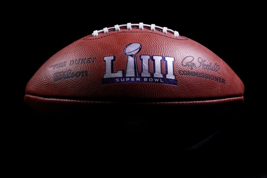 Pictured above is the official NFL regulation size football for Super Bowl LIII. The ball is made by Wilson in nearby Ada, Ohio. The game will be held on Feb. 3.
