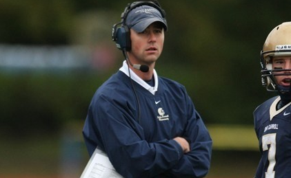 Tom Arth as head coach of John Carroll University (JCU Sports Information)