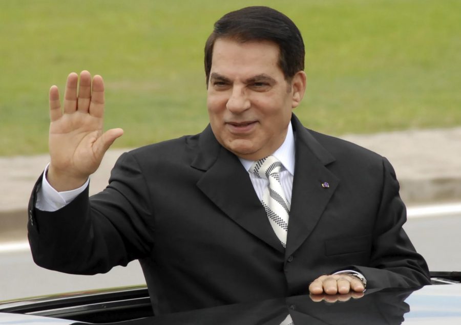 Former Tunisian president Zine el-Abidine Ben Ali. (Photo from AP)