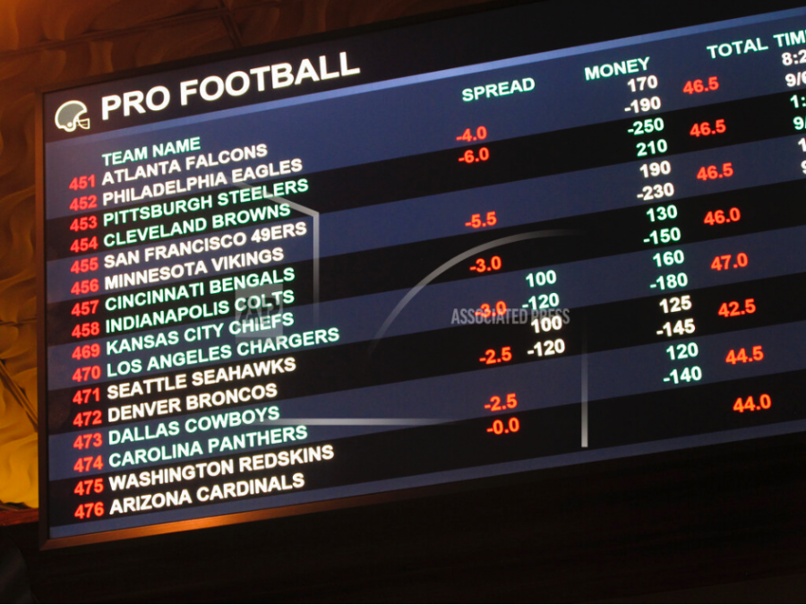 NFL At 100 Sports Betting
Image ID : 19254695092756
FILE - In this Aug. 1, 2018, file photo, a board at Harrah's casino in Atlantic City, N.J. lists the odds on pro football games in the first week of the NFL season. The NFL has been remarkably free of betting scandals as it celebrates its 100th season, despite a few hiccups in earlier days. Whether through good fortune, extreme vigilance or even the help of legal bookies in Las Vegas, there hasn’t been a legitimate documented attempt to fix an NFL game in the modern era. (AP Photo/Wayne Parry, File)
