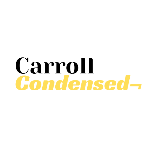Carroll Condensed: Here are the headlines for the week of Sept. 28. 