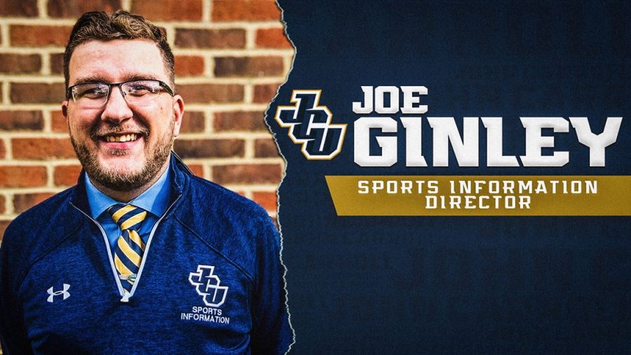 Joe Ginley was hired as Sports Information Director on Friday, Oct. 16.