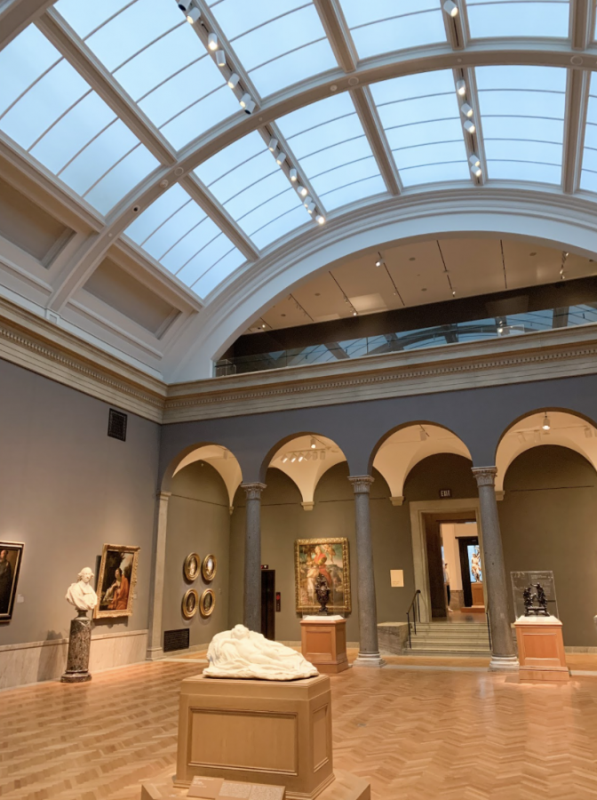 The inside of the Cleveland Museum of Art in February just a few short weeks before COVID-19 changed how the museum welcomes the community safely. 