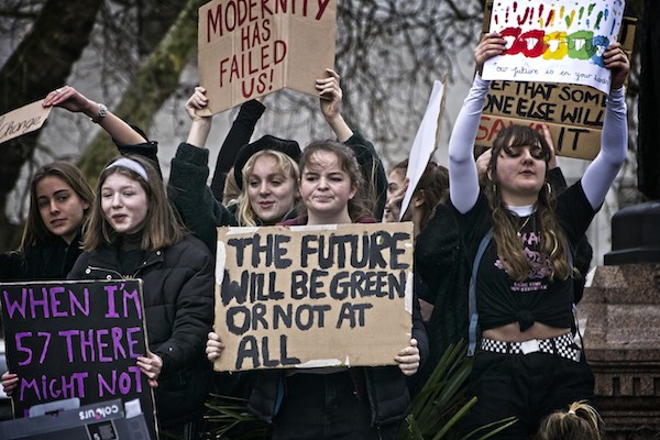 Photos taken at the Global Climate Strike on Friday 15th March 2019.