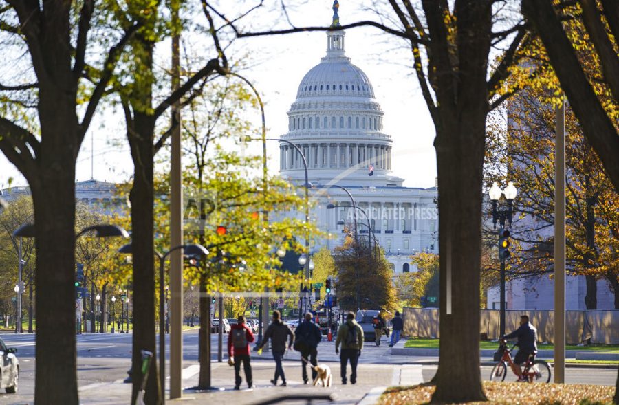 The+Capitol+is+seen+in+Washington%2C+Monday%2C+Nov.+16%2C+2020%2C+as+the+House+and+Senate+return+to+work.+%28AP+Photo%2FJ.+Scott+Applewhite%29