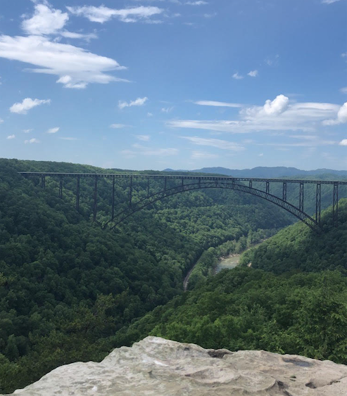 The landscape West Virginia, the epicenter of the opioid epidemic. 