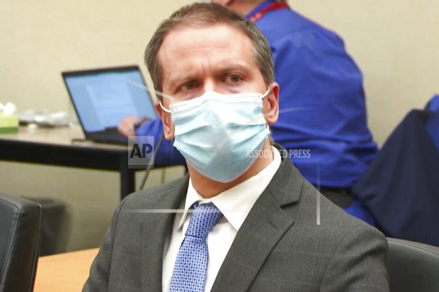 In this image from video, defendant, former Minneapolis police Officer Derek Chauvin, listens to verdicts at his trial for the 2020 death of George Floyd, Tuesday, April 20, 2021, at the Hennepin County Courthouse in Minneapolis, Minn. (Court TV via AP, Pool)