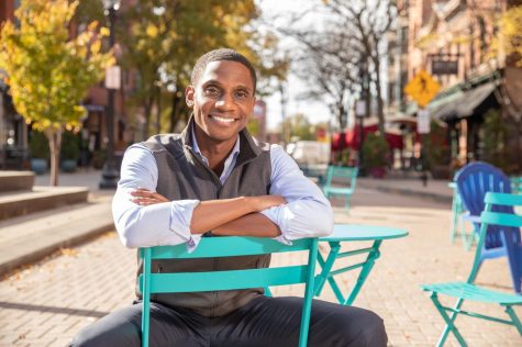 Justin Bibb, mayor-elect of Cleveland, Ohio. Bibb, who has no prior political experience and ran an outsider campaign, will be the citys second-youngest mayor.