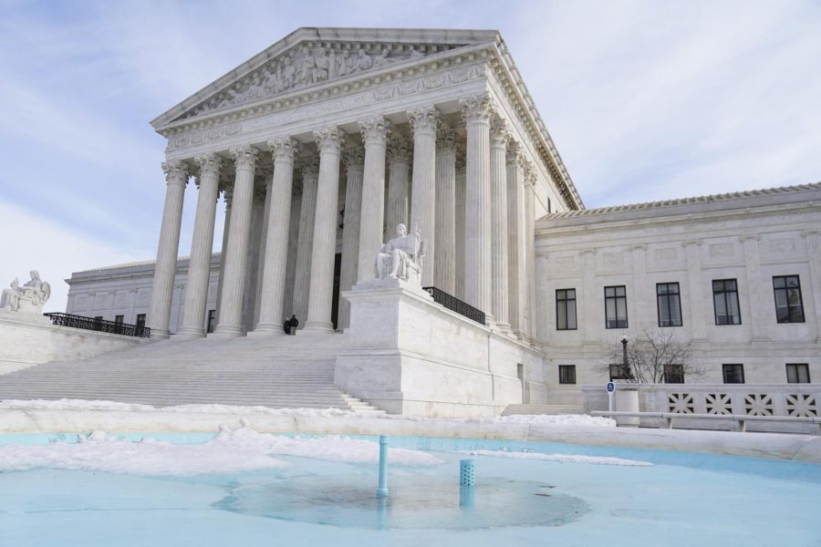 The U.S. Supreme Court on Wednesday, Jan.19, 2022, in Washington. 