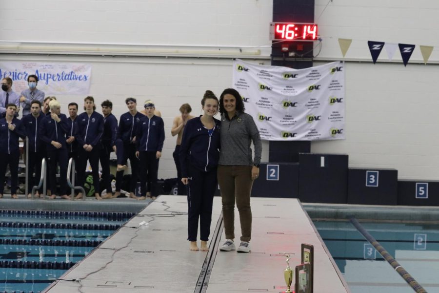 OAC Womens  Diver of the Year Catherine Steinwachs