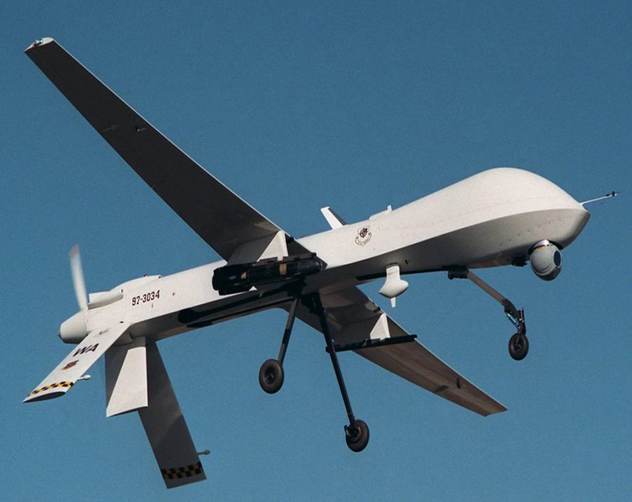 Unmanned aircraft, like this Predator drone, are becoming more and more utilized in modern warfare. Soon, AI-powered drones and weapons, called lethal autonomous weapons systems (LAWS), may begin to be deployed into combat.