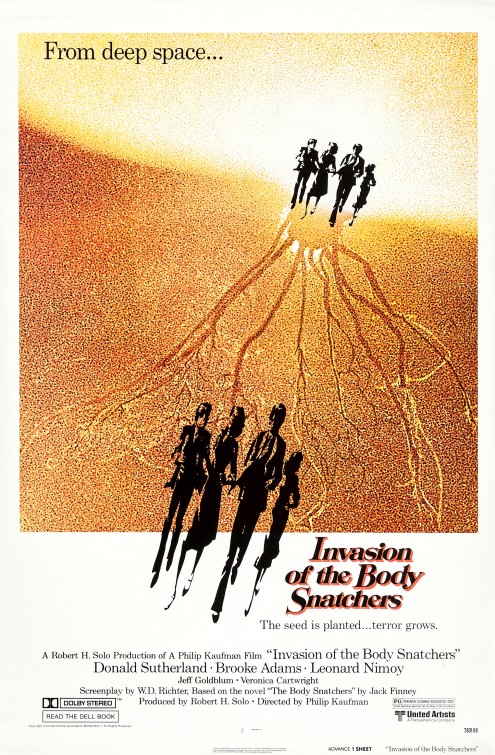 The poster for Invasion of the Body Snatchers.