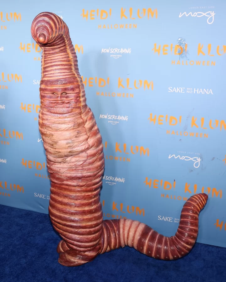 Corinne McDevitt writes about Heidi Klums latest monstrocity: the worm costume.