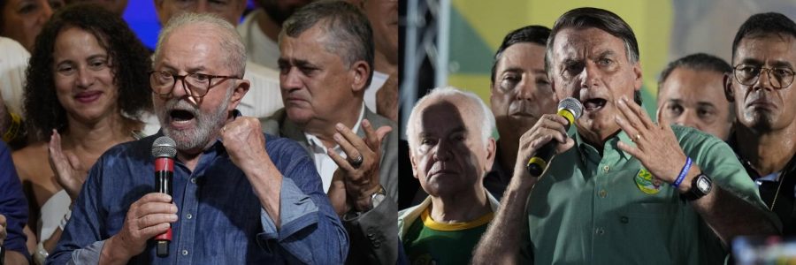 Leftist+former+President+Luiz+de+Silva%2C+better+known+as+Lula+%28left%29%2C+defeated+far-right+incumbent+Jair+Bolsonaro+%28right%29+in+Brazils+presidential+election+on+Sunday.