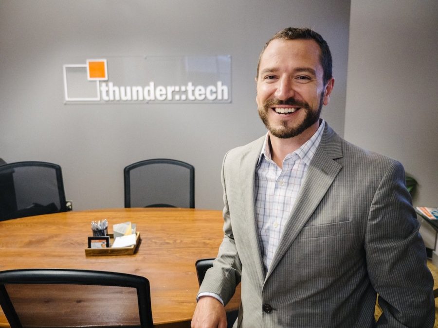 Jason Therrien is the President and CEO of integrated marketing agency thunder::tech.