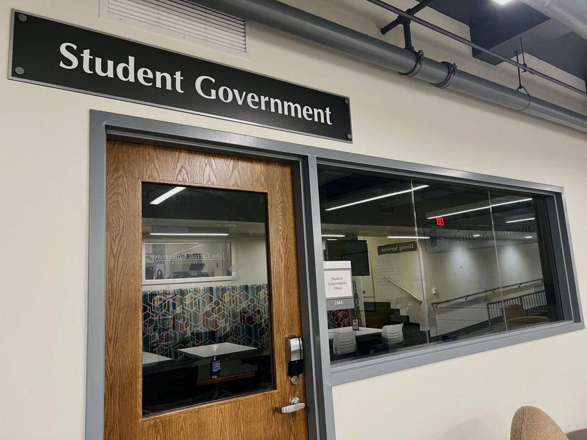 Campus Editor Alissa reveals the projected future of John Carroll after attending the student government meeting on Sept. 19.
