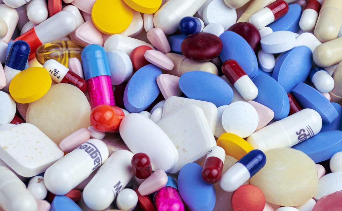 A colorful mix of a variety of vitamins and medications in tablet, pill and capsule form. Dec. 10, 2020.