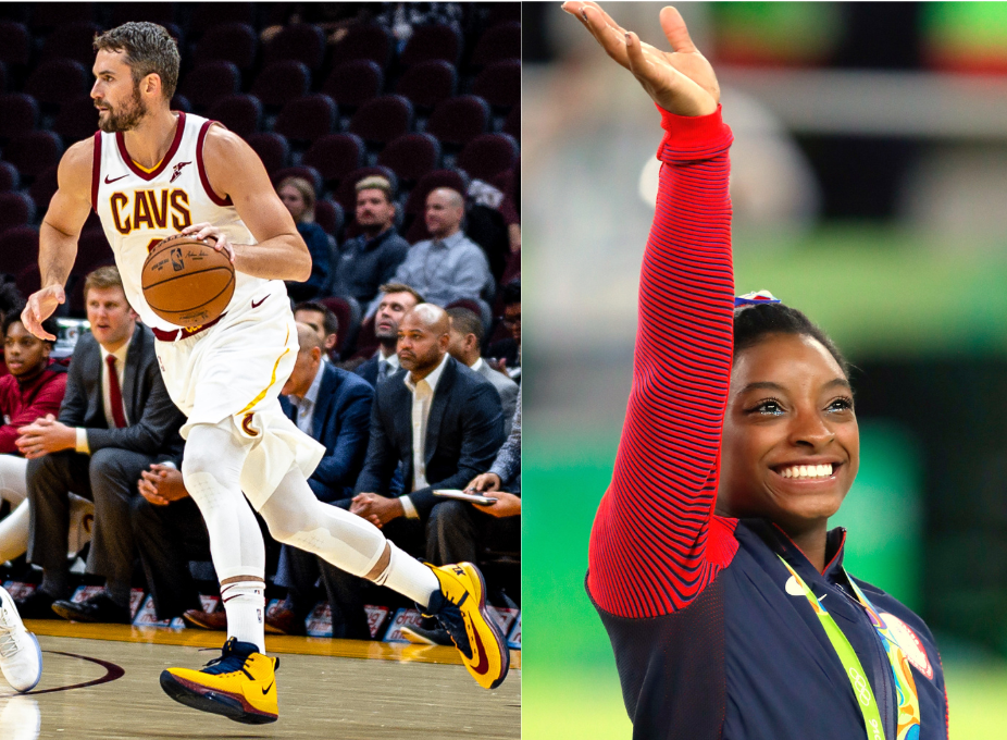 Kevin Love and Simone Biles have been transparent about mental health and its relation to athletes.