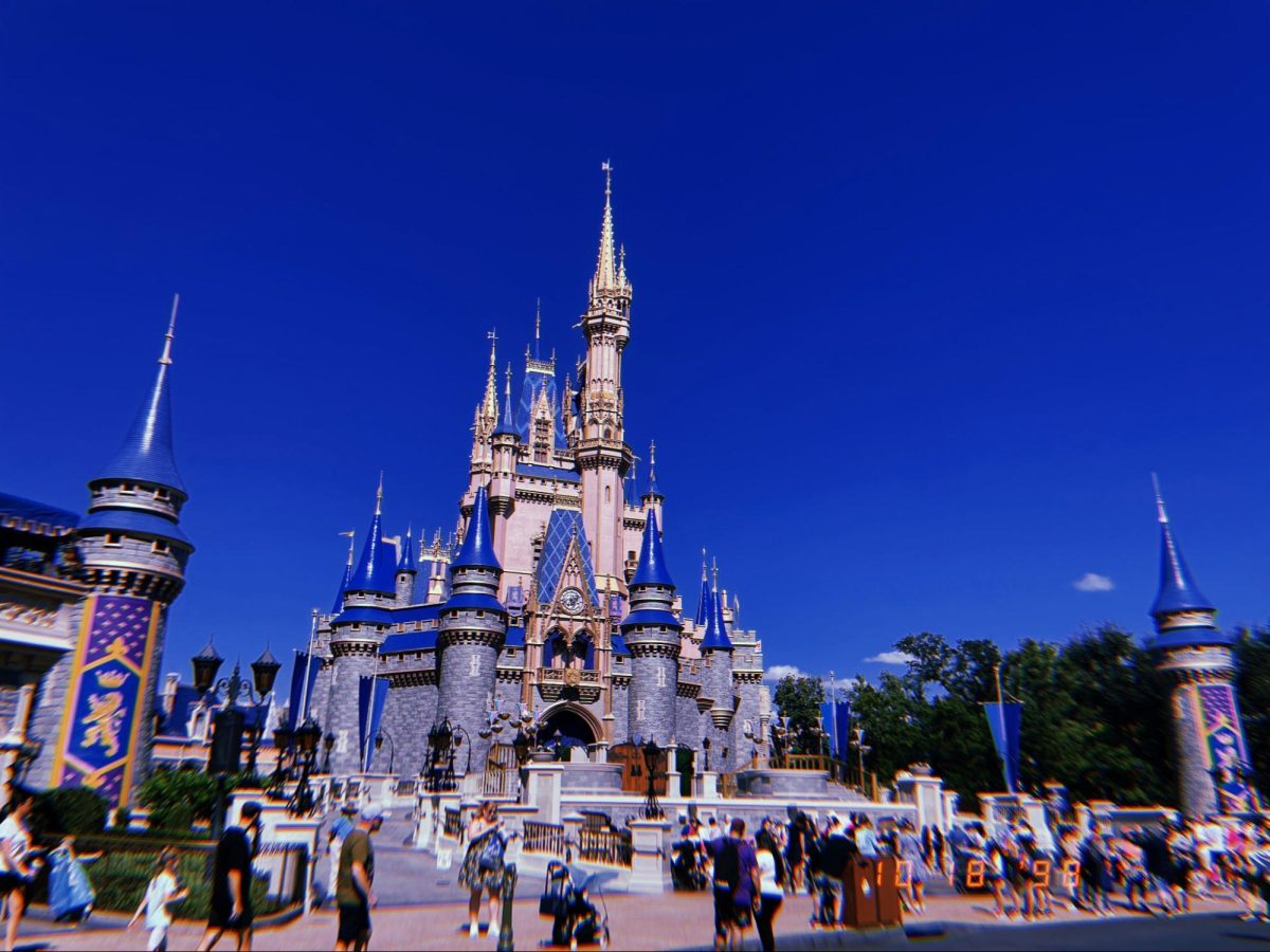 First stop, Disney World Castle
