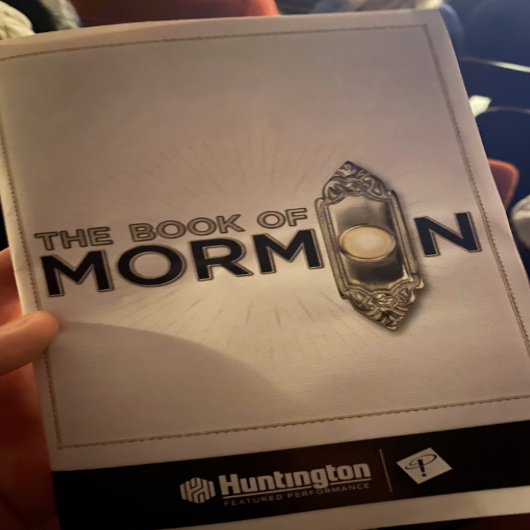 “The Book of Mormon”, which played at KeyBank State Theatre at Playhouse Square for about a week, taught many valuable lessons.