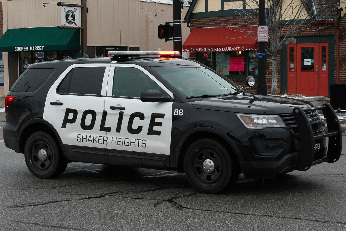 January 2017, Shaker Heights Ohio Police Ford Interceptor Utility