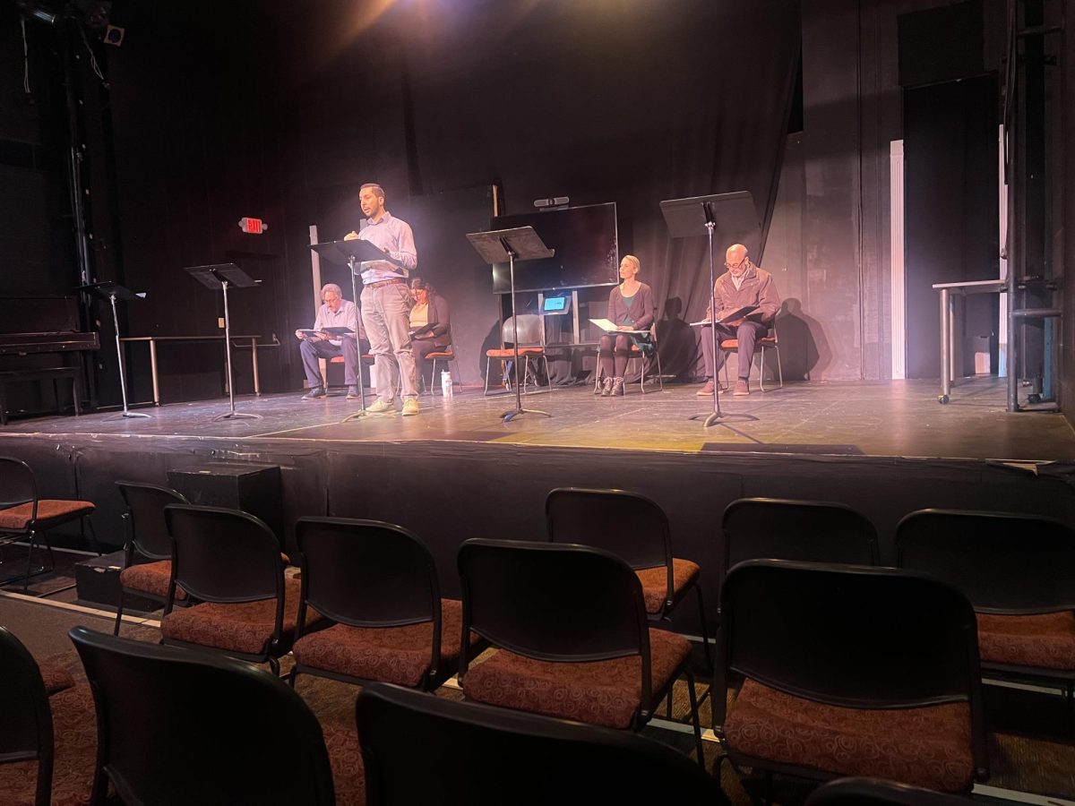 Olivia Buckel discusses the recent premiere of Shrapnel Maps: A Play at Marinello Little Theatre. 