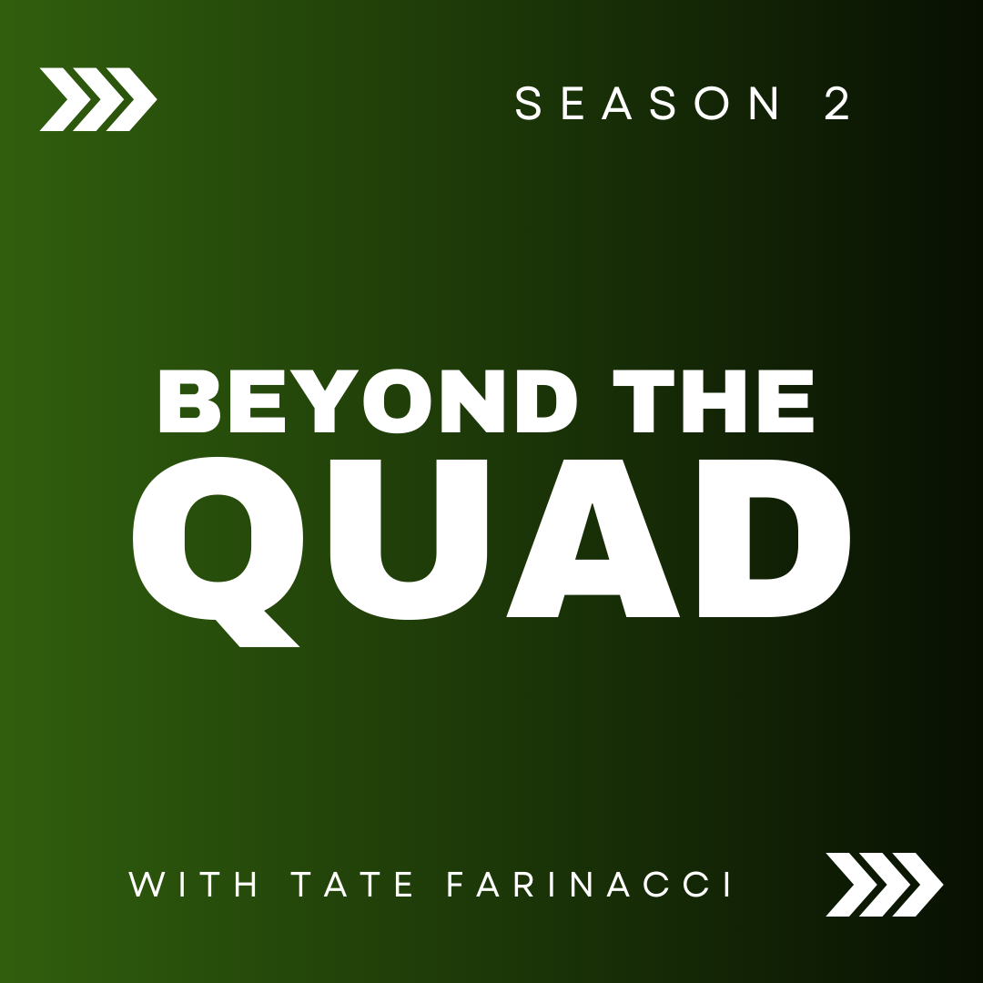 Tune in to the first episode of Season 2 of Beyond the Quad!