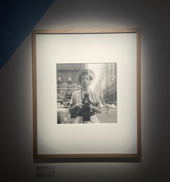 Vivian Maier's work on display at Fotografiska New York. This was the first time her photography was exhibited in New York. 