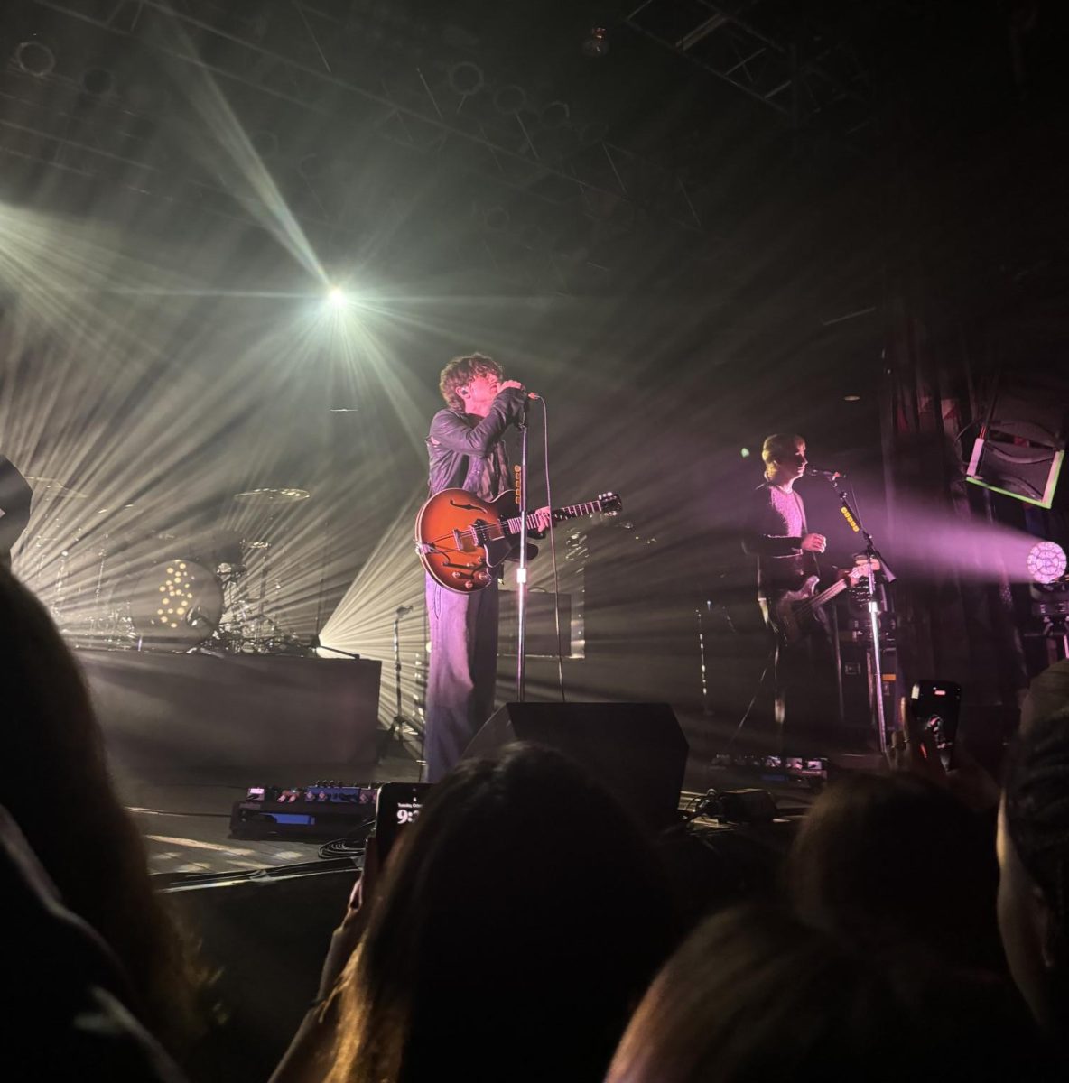 Inhaler performing during their set at the Cleveland House of Blues. 