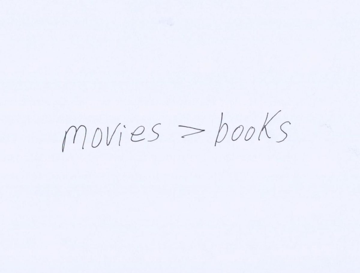 Grace Sherban argues that movies are the better storytelling medium. 