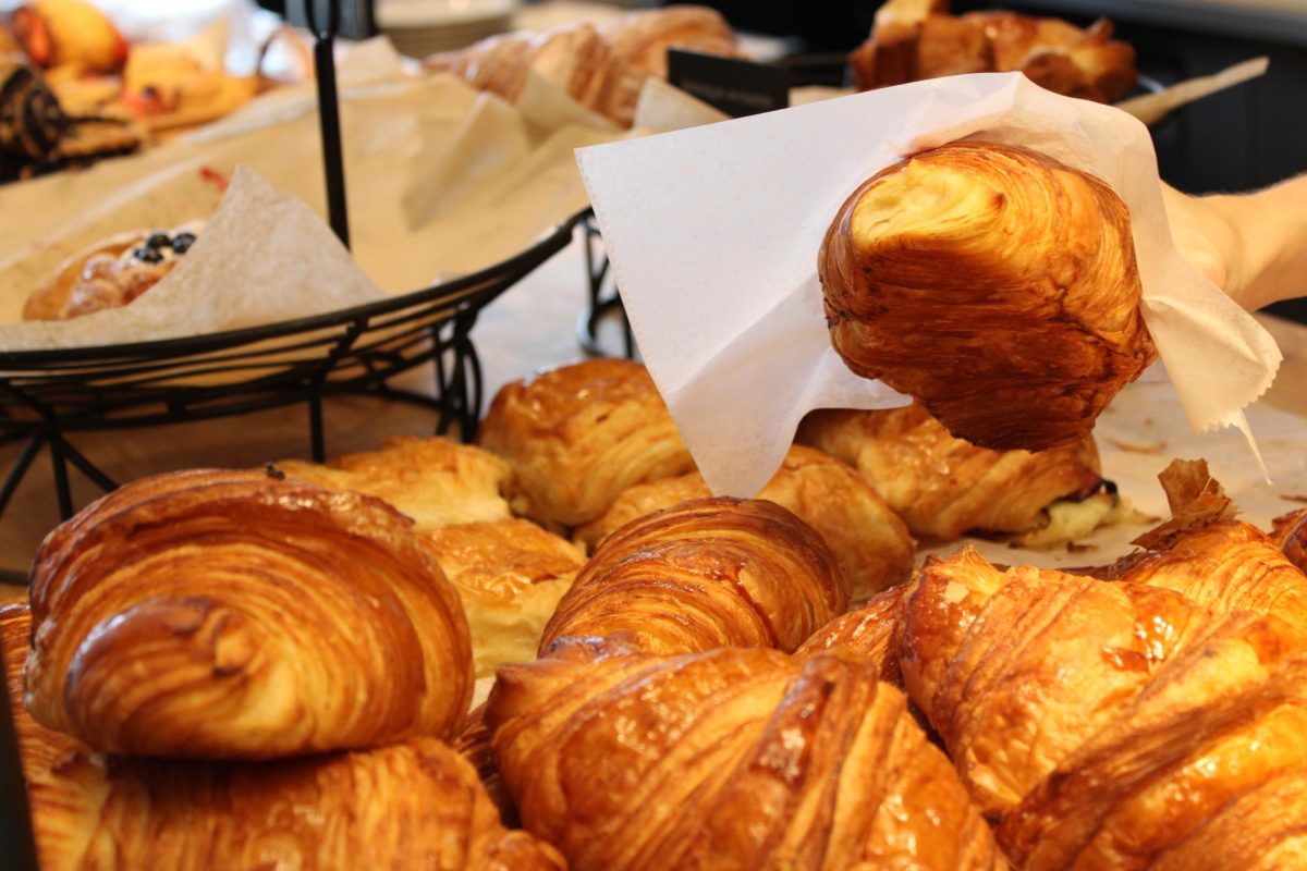 The Stone Oven serves a wide variety of croissants such as almond, cinnamon and raspberry  