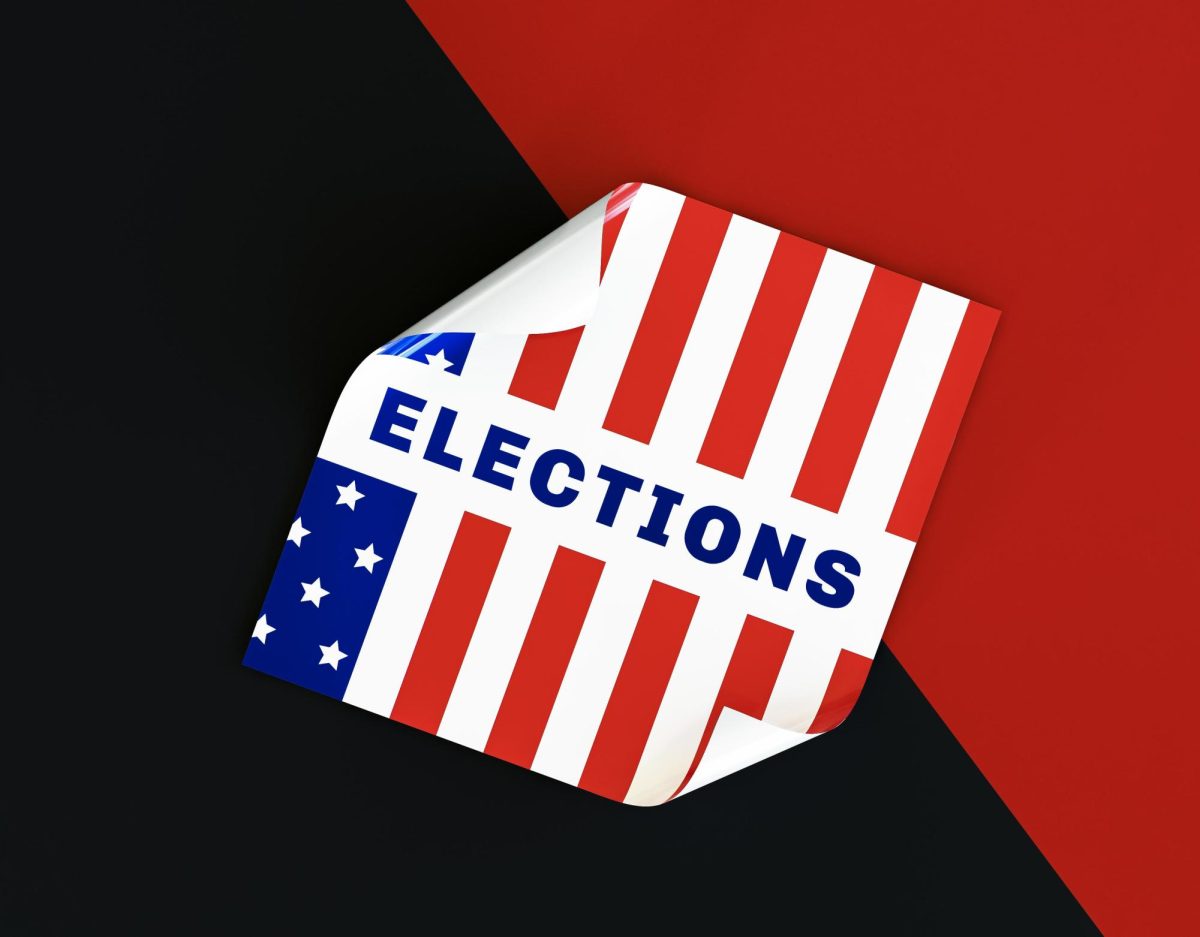 Election Sticker, created through Freepik