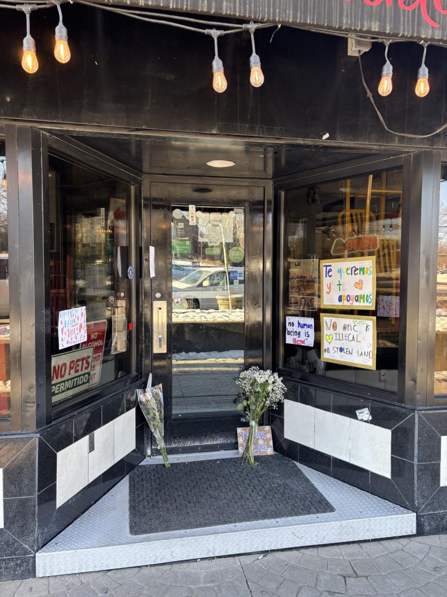 Front Door of the closed flagship Cilantro Taqueria on Jan. 26, 2025