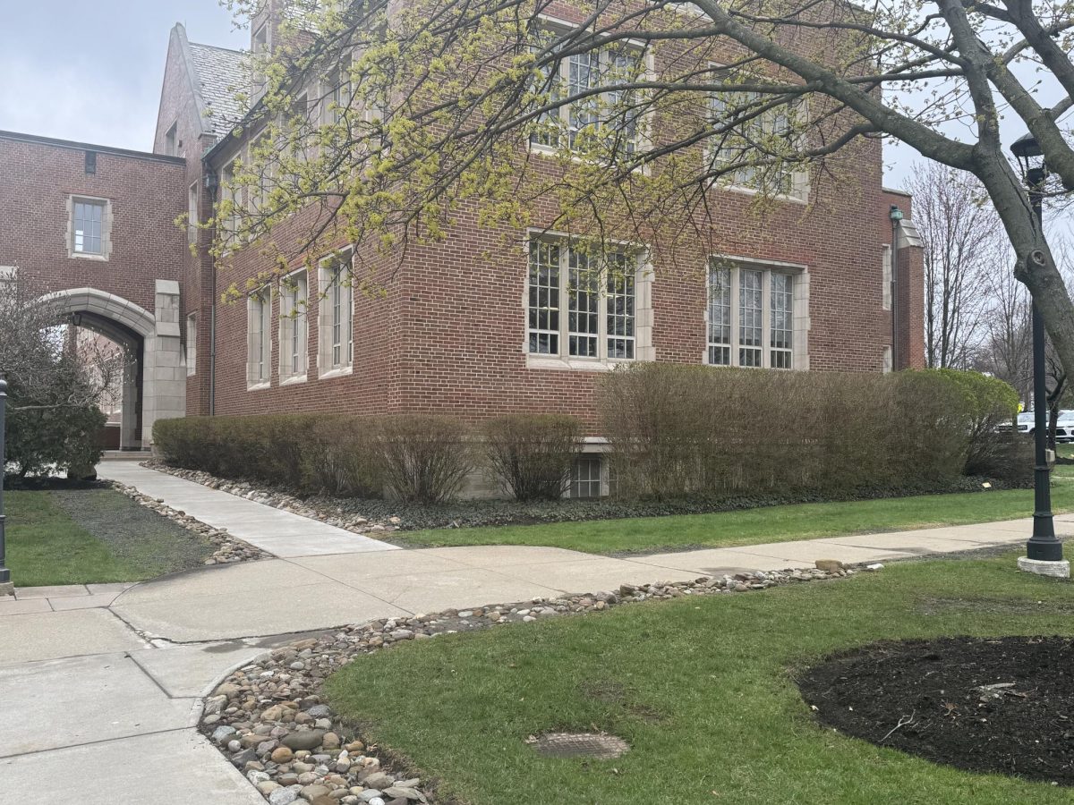 The Boler College of Business on a crisp Friday morning.