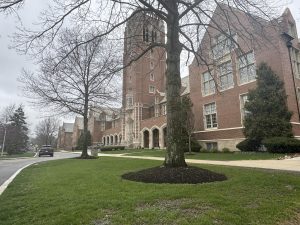 Saint Ignatius Hall houses not only classrooms, but the Administration offices.