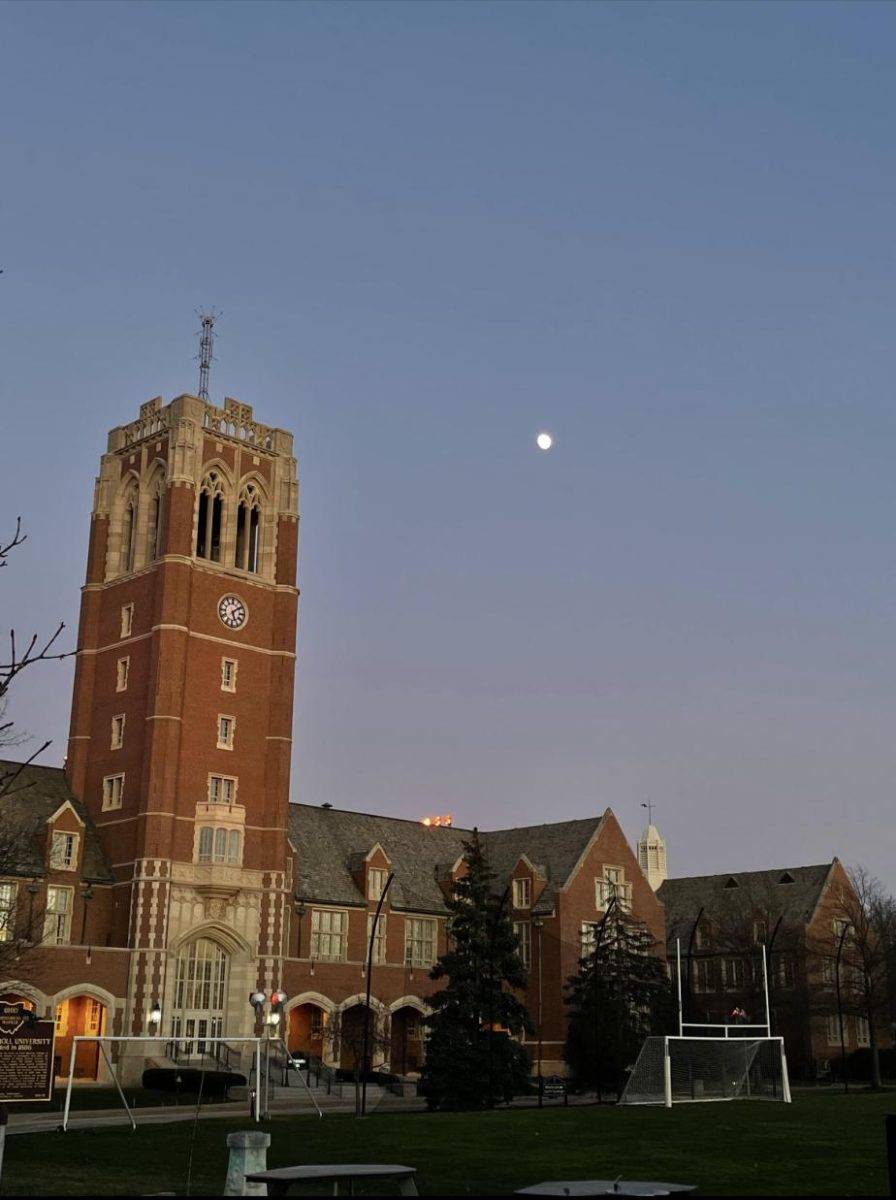 Saint Ignatious Hall is one of the academic buildings on campus. 