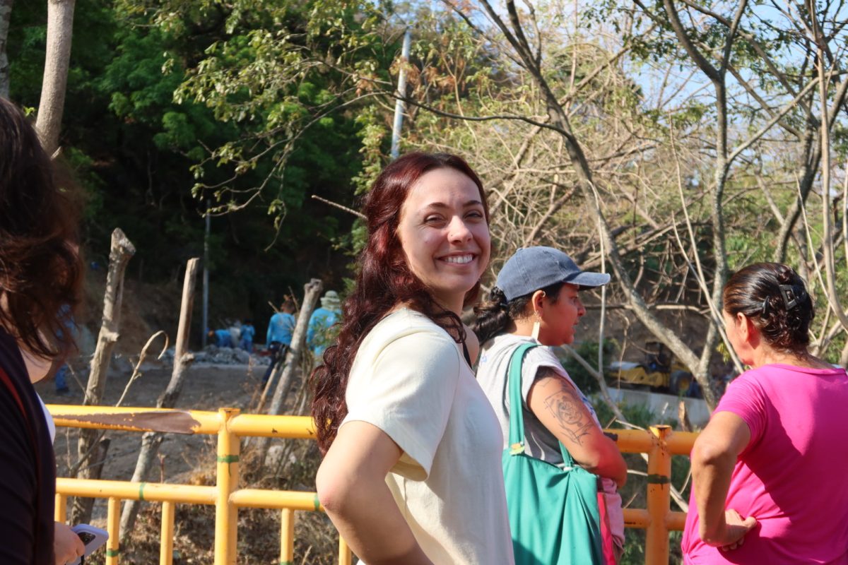 Liv Ziccardi '28 on an immersion trip experiencing the world. 