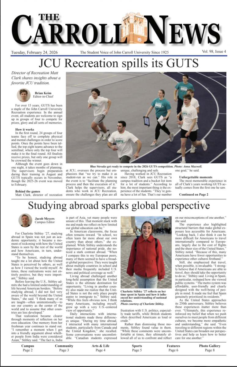 The Carroll News Vol. 98, Issue 4
