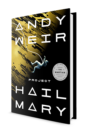 The film "Project Hail Mary" is adapted from the book by Andy Weir.