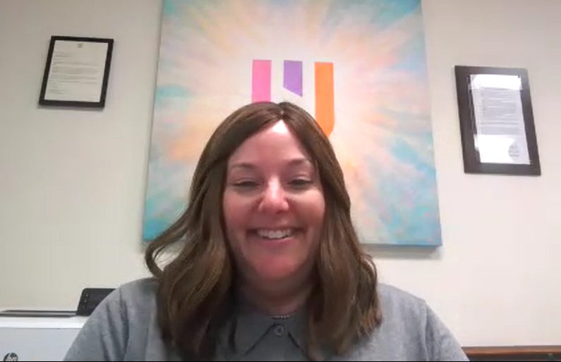 Mayor Michele Weiss speaks to The Carroll News in March.