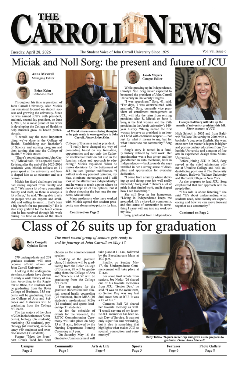 The Carroll News Vol. 98, Issue 6