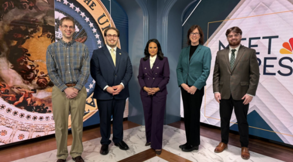 Each year, applicants of the Meet the Press fellowship are selected as finalists and travel to Washington D.C.