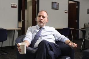 Chuck Todd talks to The Carroll News about his experiences and advice in journalism.